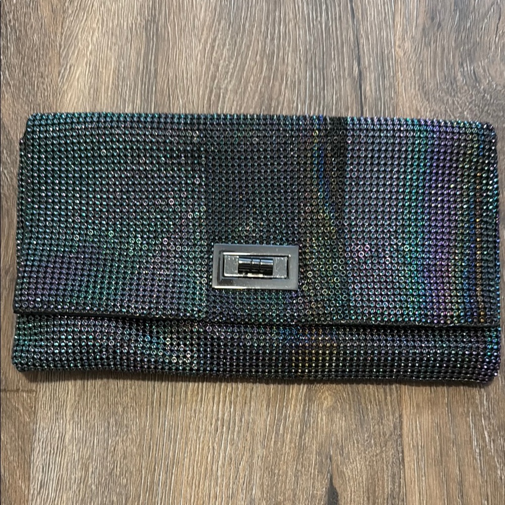 BCBGMaxAzria Iridescent Clutch